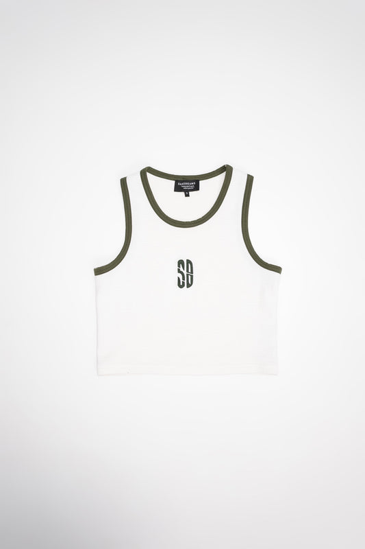 SD WOMAN OLIVE TANK TOP