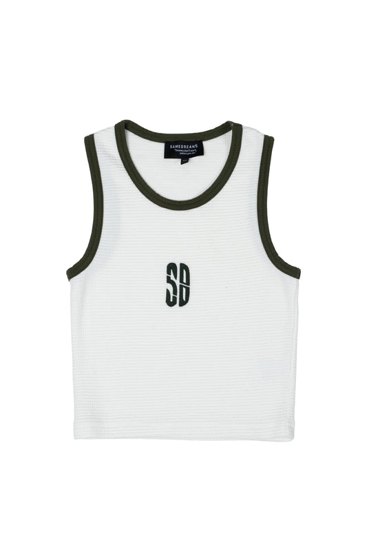 ZI WHITE TANK TOP